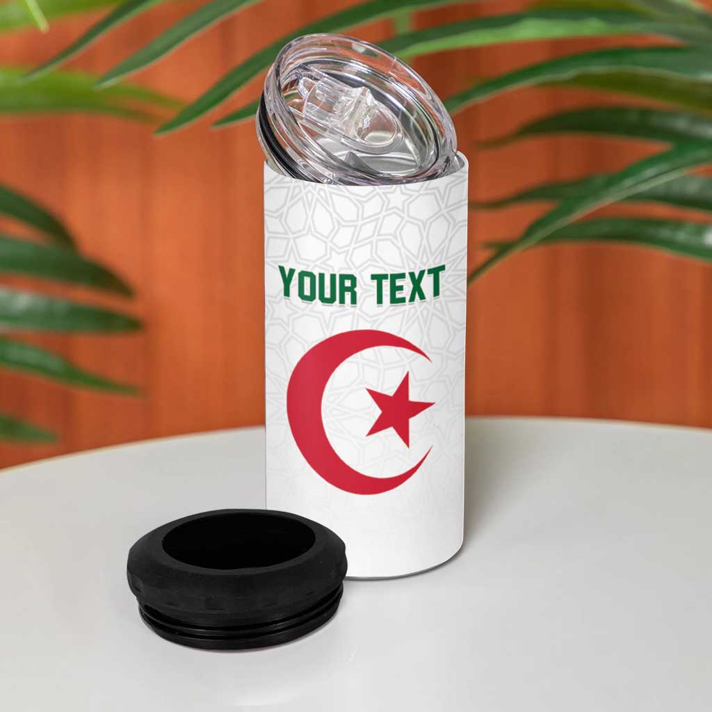 Algeria Football Custom 4 in 1 Can Cooler Tumbler Go Champions - African Pride