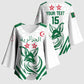 Custom Algeria Football Kimono Sleeve Blouse Go Fennecs Go