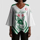 Custom Algeria Football Kimono Sleeve Blouse Go Fennecs Go