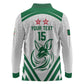 Algeria Football Custom Long Sleeve Polo Shirt Go Champions - African Pride