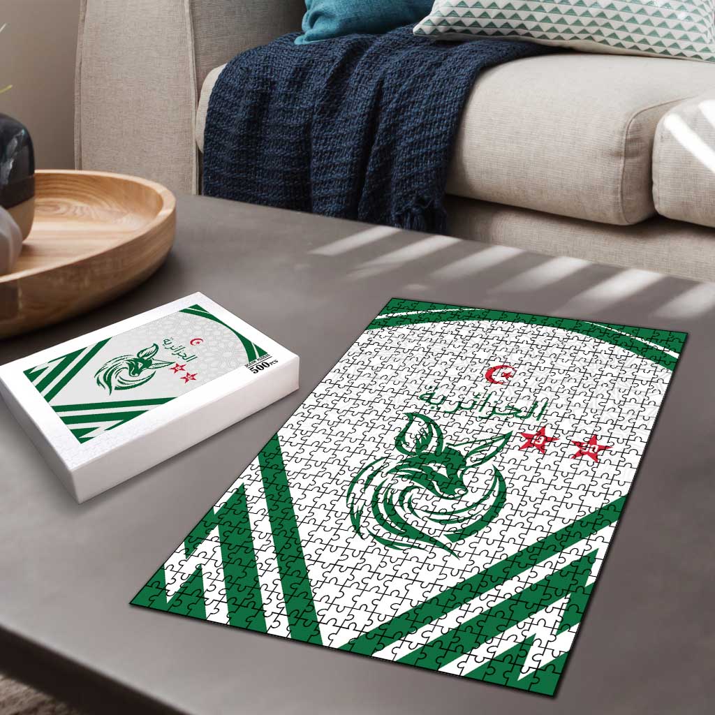 Algeria Football Puzzle Go Fennecs Go