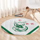 Algeria Football Round Carpet Go Champions - African Pride