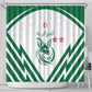 Algeria Football Shower Curtain Go Champions - African Pride