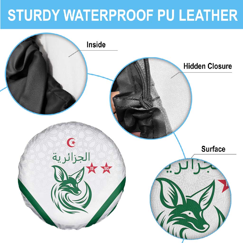 Algeria Football Spare Tire Cover Go Champions - African Pride