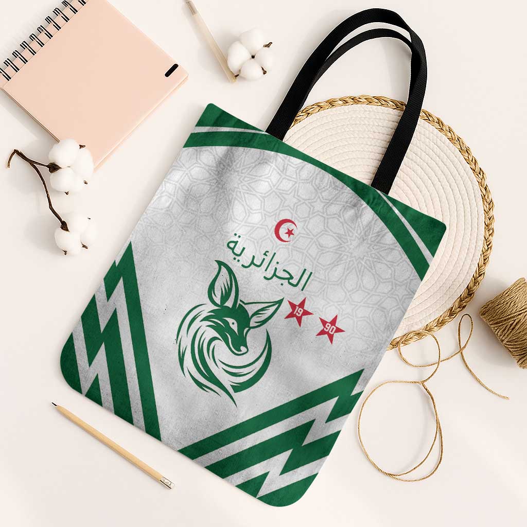 Algeria Football Tote Bag Go Fennecs Go