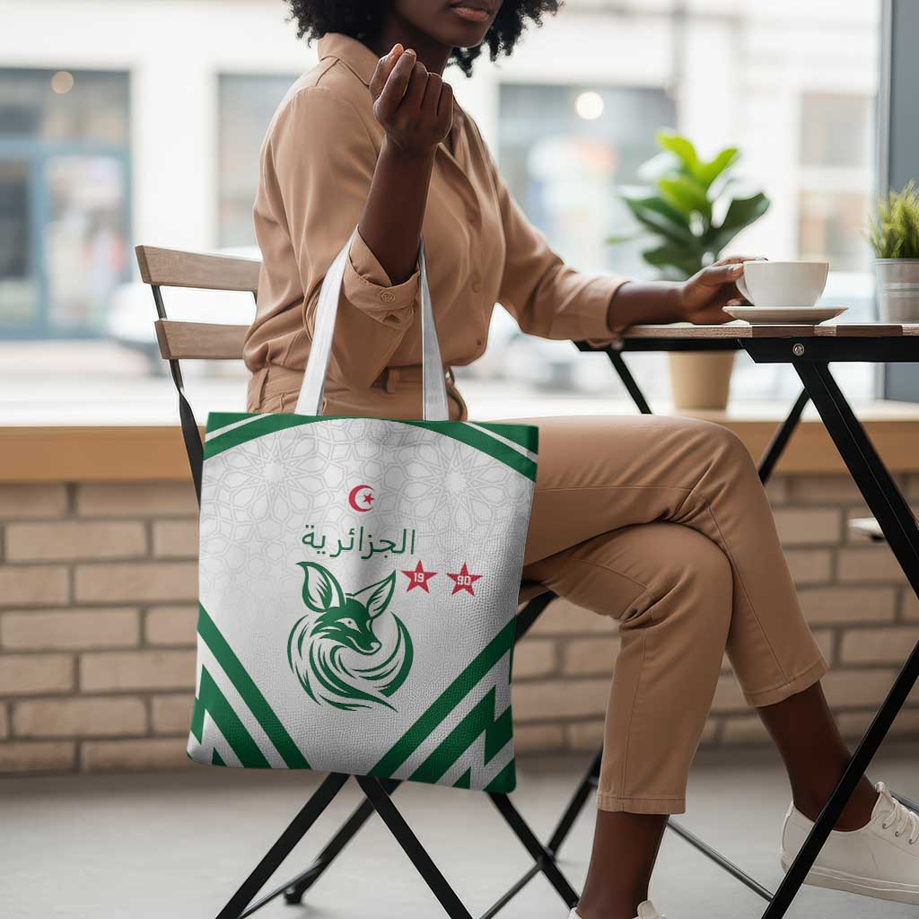 Algeria Football Tote Bag Go Fennecs Go
