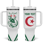 Algeria Football Custom Tumbler With Handle Go Champions - African Pride