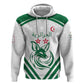 Algeria Football Custom Zip Hoodie Go Champions - African Pride