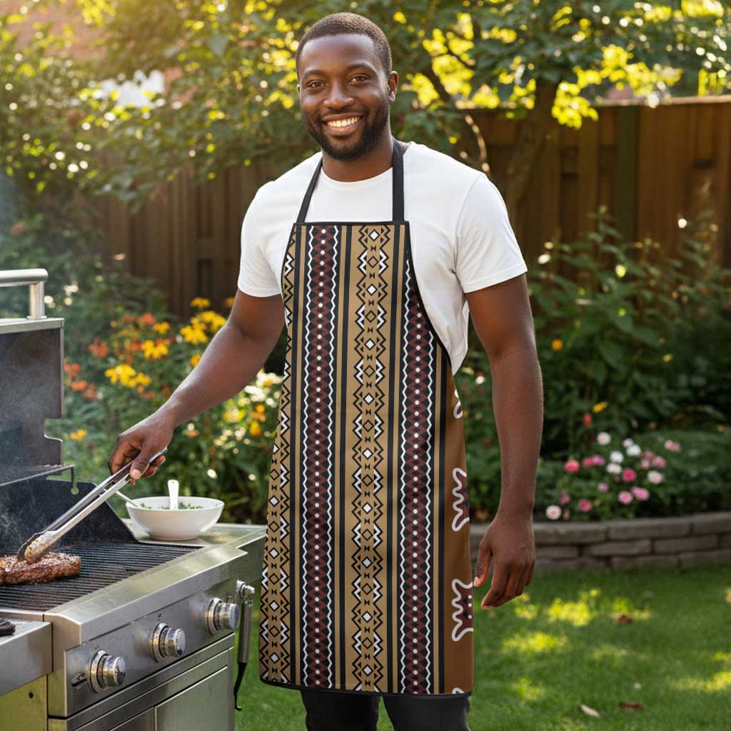 Mali Bologan Mud Cloth Pattern Apron