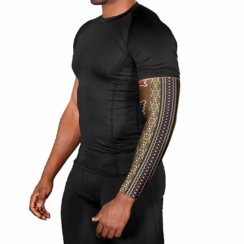 Mali Bologan Mud Cloth Pattern Arm Sleeves