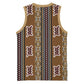 Mali Mud Cloth Basketball Jersey Traditional Bologan Pattern LT15