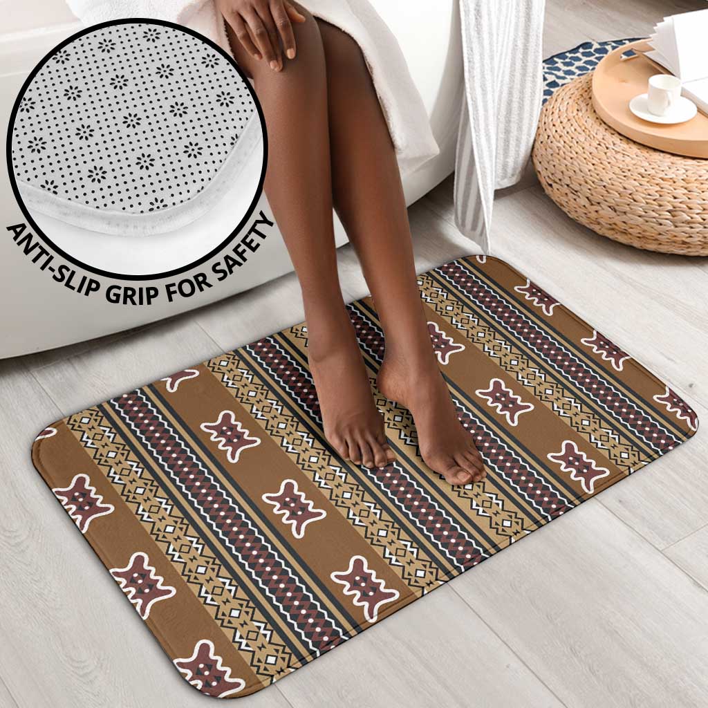 Mali Bologan Mud Cloth Pattern Bathroom Set
