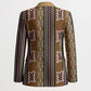Mali Bologan Mud Cloth Pattern Blazer
