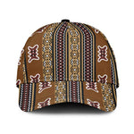 Mali Mud Cloth Classic Cap Traditional Bologan Pattern - African Pride