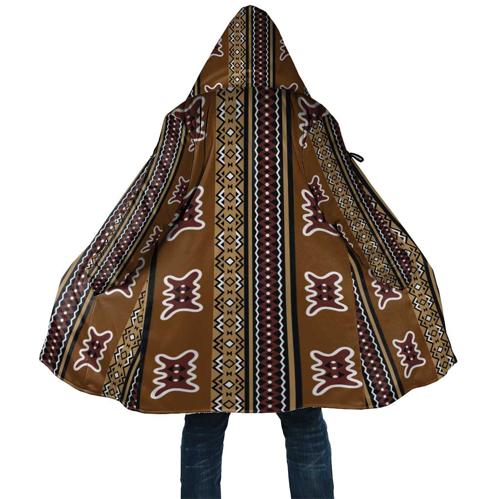 Mali Bologan Mud Cloth Pattern Cloak