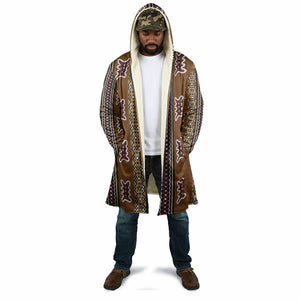 Mali Bologan Mud Cloth Pattern Cloak