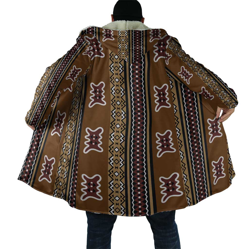 Mali Bologan Mud Cloth Pattern Cloak