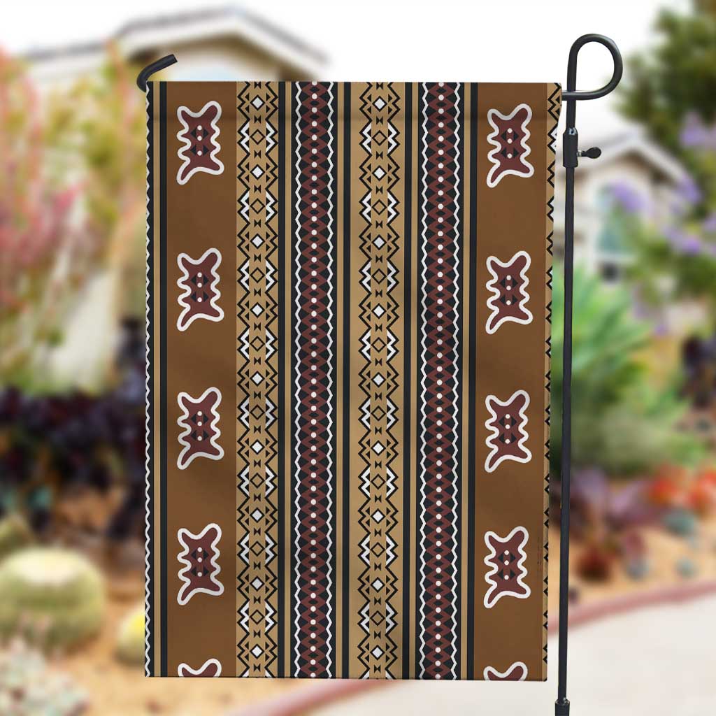 Mali Mud Cloth Garden Flag Traditional Bologan Pattern - African Pride