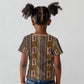 Mali Mud Cloth Kid T shirt Traditional Bologan Pattern - African Pride