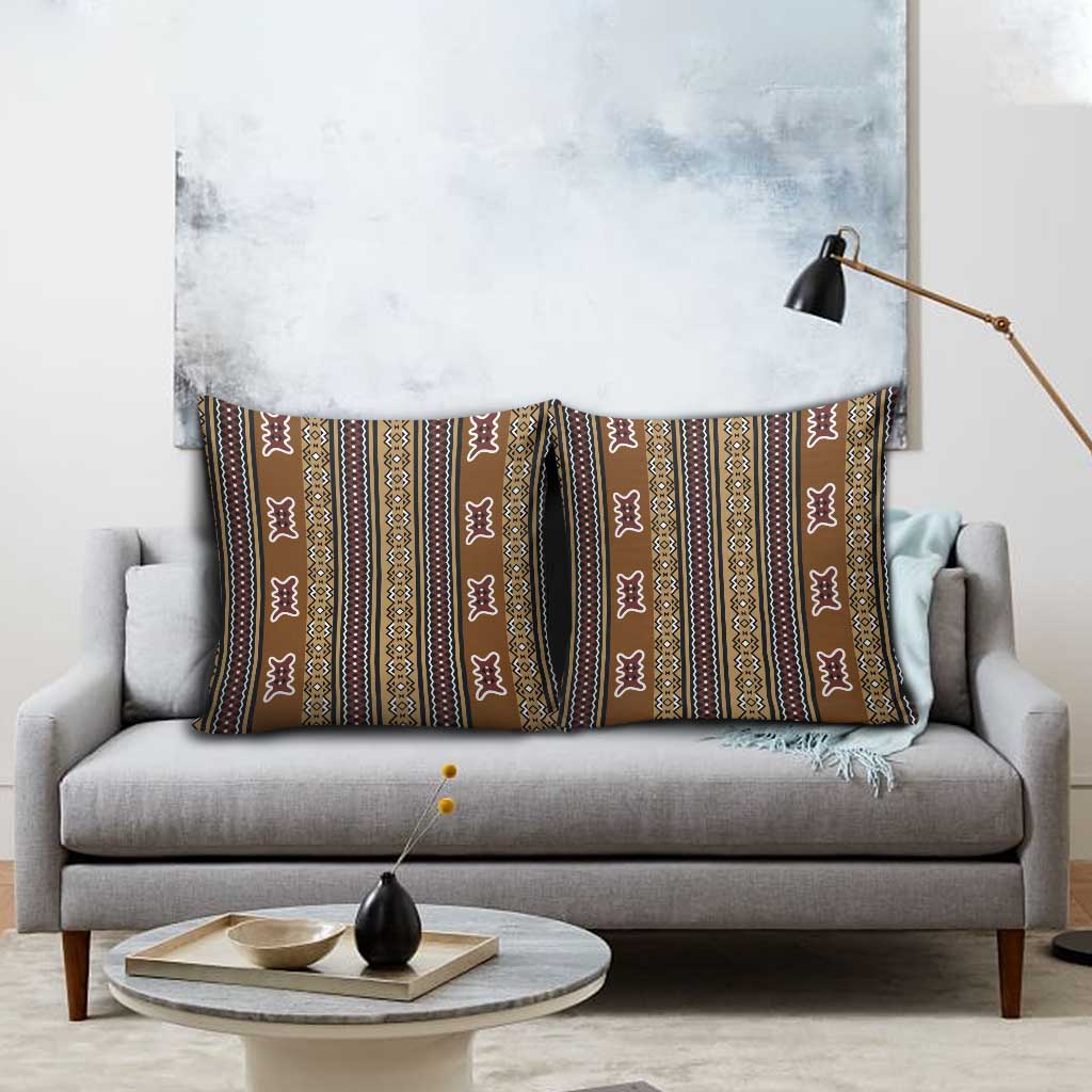 Mali Bologan Mud Cloth Pattern Pillow Cover