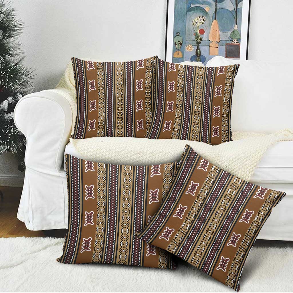 Mali Bologan Mud Cloth Pattern Pillow Cover