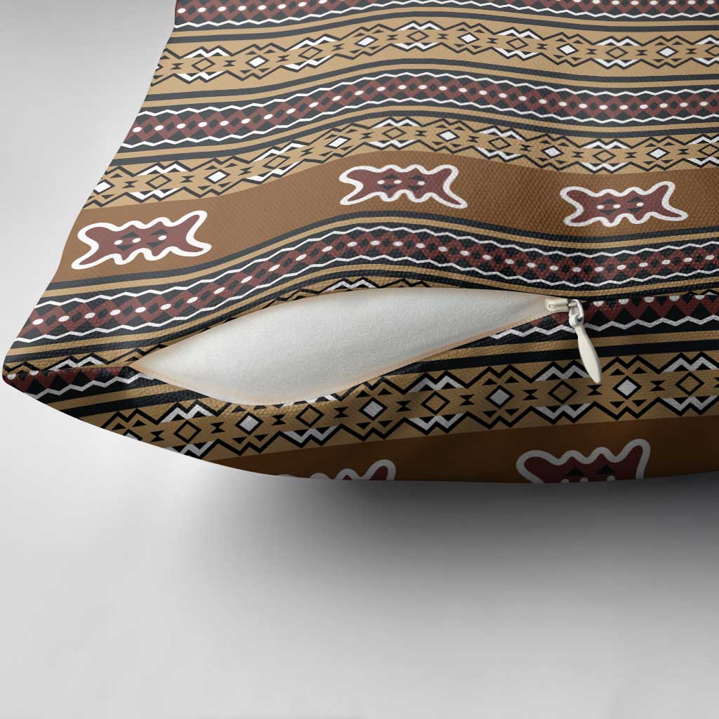 Mali Bologan Mud Cloth Pattern Pillow Cover