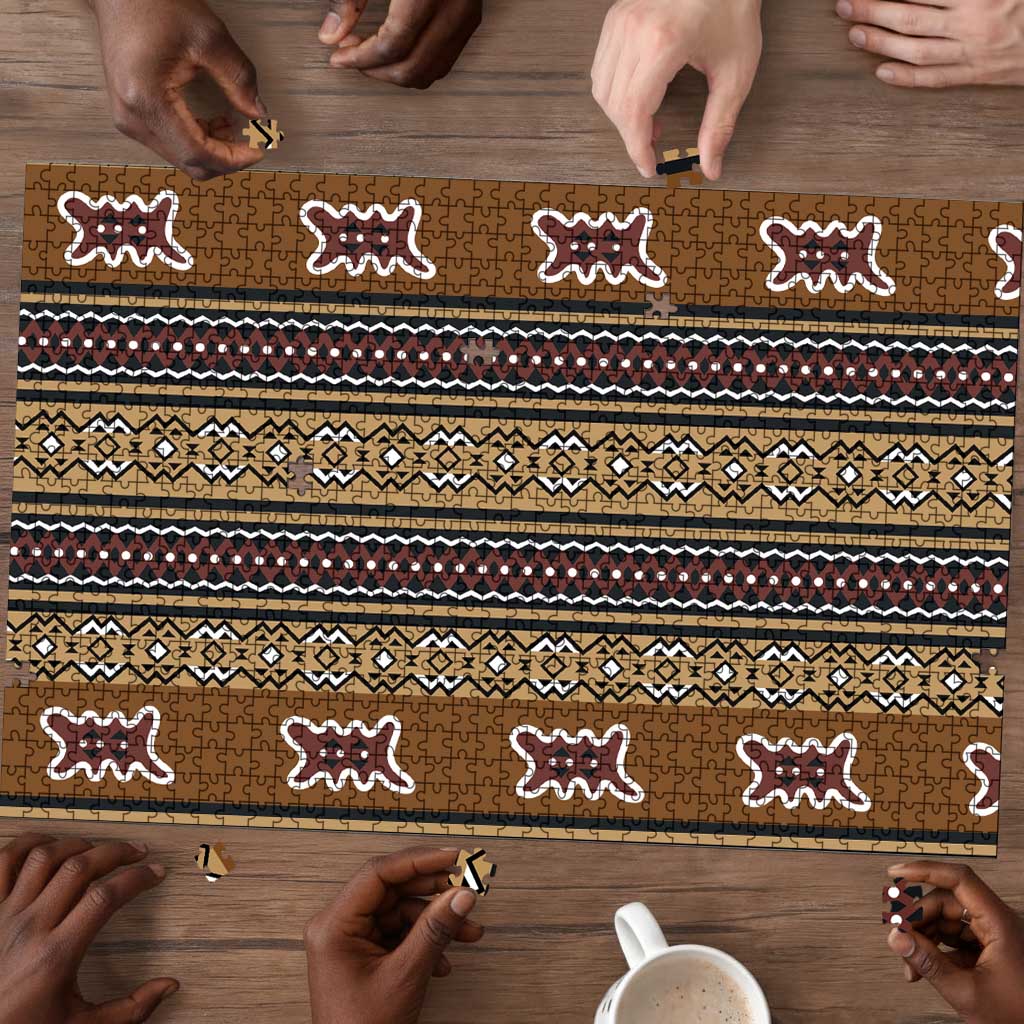 Mali Bologan Mud Cloth Pattern Puzzle