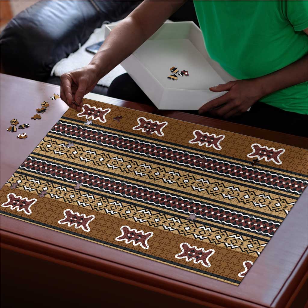 Mali Bologan Mud Cloth Pattern Puzzle