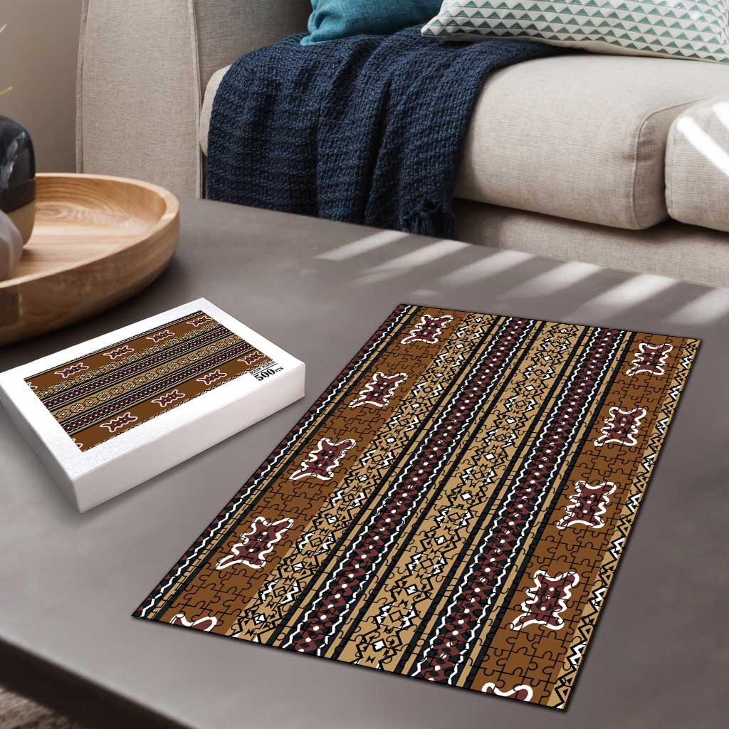 Mali Bologan Mud Cloth Pattern Puzzle