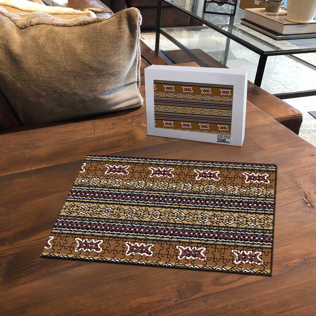 Mali Bologan Mud Cloth Pattern Puzzle