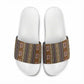 Mali Bologan Mud Cloth Pattern Slide Sandals