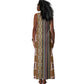 Mali Mud Cloth Tank Maxi Dress Traditional Bologan Pattern - African Pride
