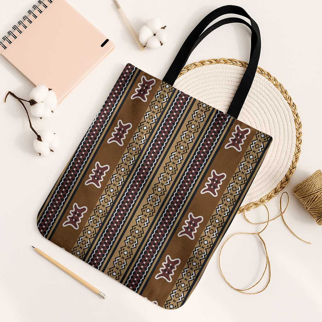 Mali Bologan Mud Cloth Pattern Tote Bag
