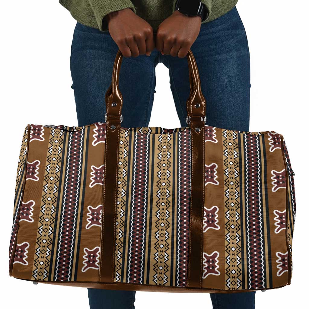 Mali Bologan Mud Cloth Pattern Travel Bag