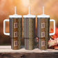 Mali Mud Cloth Tumbler With Handle Traditional Bologan Pattern - African Pride