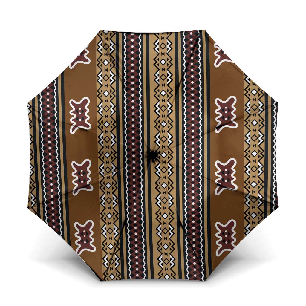 Mali Bologan Mud Cloth Pattern Umbrella