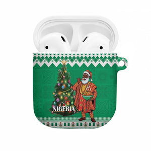 Nigeria Christmas AirPods Case Black Santa With Jollof Rice