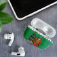 Nigeria Christmas AirPods Case Black Santa With Jollof Rice