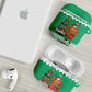 Nigeria Christmas AirPods Case Black Santa With Jollof Rice