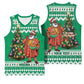 Personalized Afro Christmas in Nigeria Basketball Jersey Eku Odun Eku IyeDun LT15
