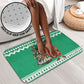 Nigeria Christmas Bathroom Set Black Santa With Jollof Rice