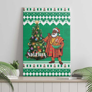 Afro Christmas in Nigeria Canvas Wall Art Eku Odun Eku IyeDun - African Pride