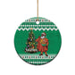 Afro Christmas in Nigeria Ceramic Ornament Eku Odun Eku IyeDun - African Pride