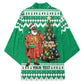 Personalized Nigeria Christmas Kimono Black Santa With Jollof Rice