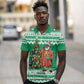 Personalized Afro Christmas in Nigeria Polo Shirt Eku Odun Eku IyeDun - African Pride