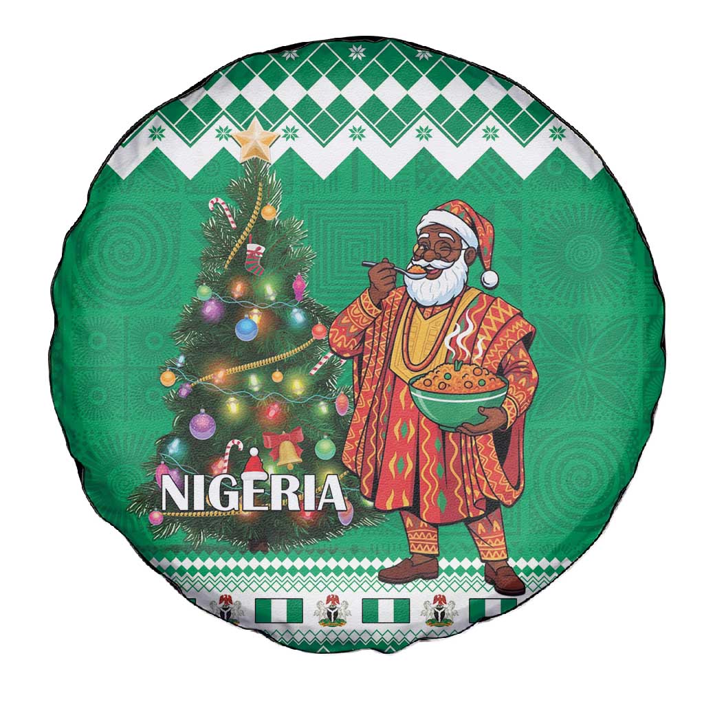 Afro Christmas in Nigeria Spare Tire Cover Eku Odun Eku IyeDun - African Pride