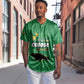 Personalized JLP Jamaica Labour Party Baseball Jersey Build Back Stronger - African Pride