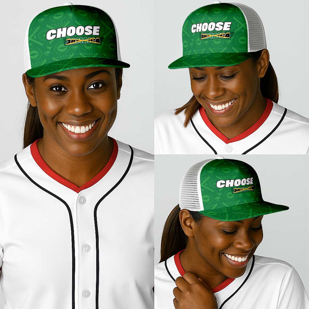 JLP Jamaica Labour Party Baseball Net Cap Build Back Stronger - African Pride