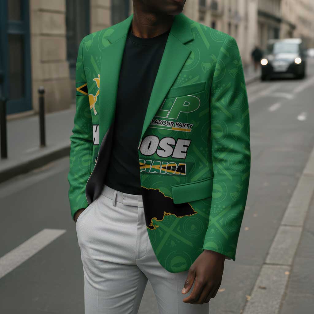 Personalized Jamaica Labour Party Blazer Choose Jamica