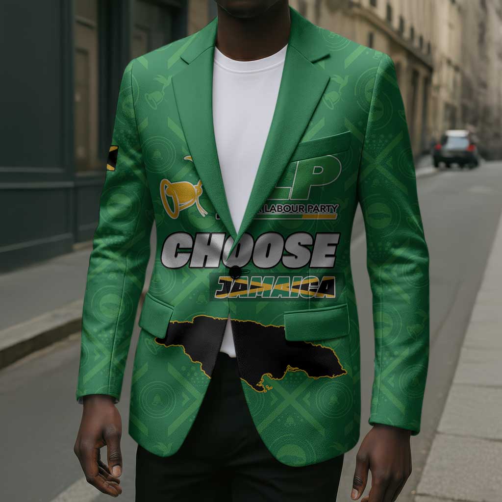 Personalized Jamaica Labour Party Blazer Choose Jamica